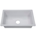 Lippert 25IN X 17IN SINGLE BOWL SINK - WHITE 809032